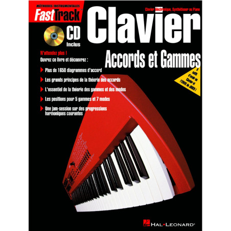 FastTrack - Clavier - Accords et Gammes - Blake Neely, Gary Meisner (+ audio)