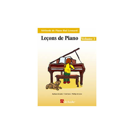Leçons de Piano, volume 3 (+ audio)