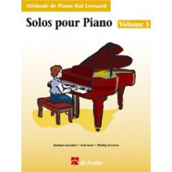 Solos pour Piano, volume 3 (+ audio)