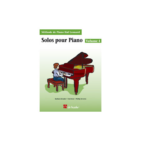 Solos pour Piano, volume 4 (+ audio)