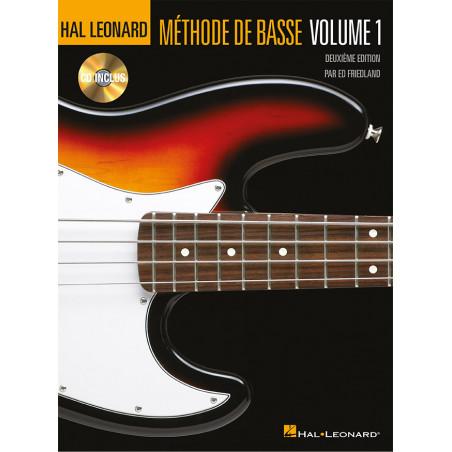 Méthode de basse - volume 1 - Ed Friedland (+ audio)