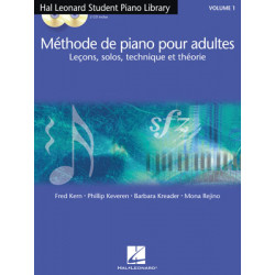 Méthode de piano pour adultes, vol. 1 - Fred Kern (+ audio)