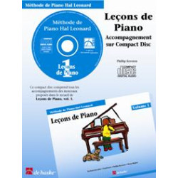 CD Leçons de Piano - volume 1