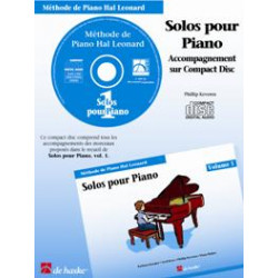 CD Solos pour Piano - volume 1