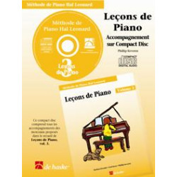 CD Leçons de Piano - volume 3