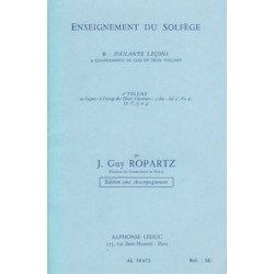 60 Lecons de Solfege vol. 2 - Joseph Guy Ropartz - sans accompagnement