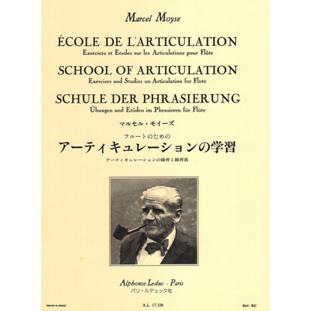 Ecole de l'articulation pour flûte - Marcel Moyse