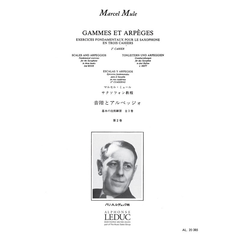 Gammes et Arpèges en trois cahiers, Vol. 2 - Marcel Mule - Saxophone