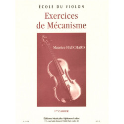 Exercices De Mecanisme - Maurice Hauchard - Violon