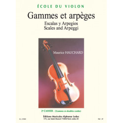 Gammes et Arpeges, Vol.2 - Maurice Hauchard - Violon