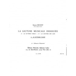 Lecture Musicale Dissociee A-Le Rythme Parle A1 - Simone Huguet