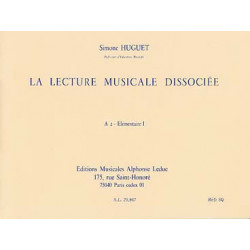 Lecture Musicale Dissociee A-Le Rythme Parle A2 - Simone Huguet