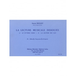 Lecture Musicale Dissociee B-Lect Cles B1 - Simone Huguet