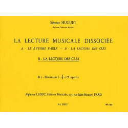 Lecture Musicale Dissociee B-Lect Cles B2 - Simone Huguet
