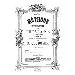 Methode Elementaire - Pierre-François Clodomir - Trombone