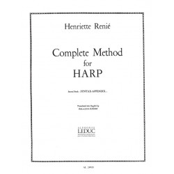 Methode de Harpe v. 2 Harp English - Henriette Renie