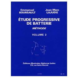 Etude Progressive de Batterie 2 - Emmanuel Boursault