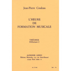 L'heure de formation musicale - Débutant 2 Theorie - Jean-Pierre Couleau
