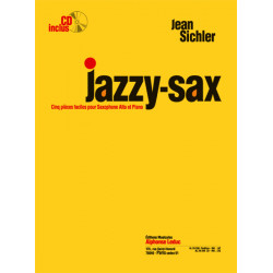 Jazzy-Sax (Alto Saxophone) - Jean Sichler (+ audio)