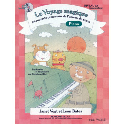Le Voyage Magique - Niveau 2A Explorateur - Janet Vogt, Leon Bates - Piano (+ audio)