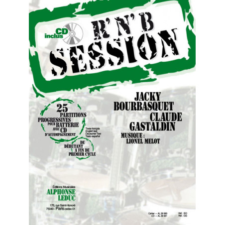 RnB Session - Jacky Bourbasquet - Percussion (+ audio)