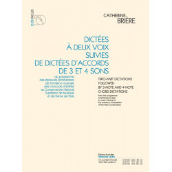 Dictees a 2 Voix... - Catherine Briere
