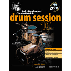 Drum Session 10 - Jacky Bourbasquet - Batterie (+ audio)