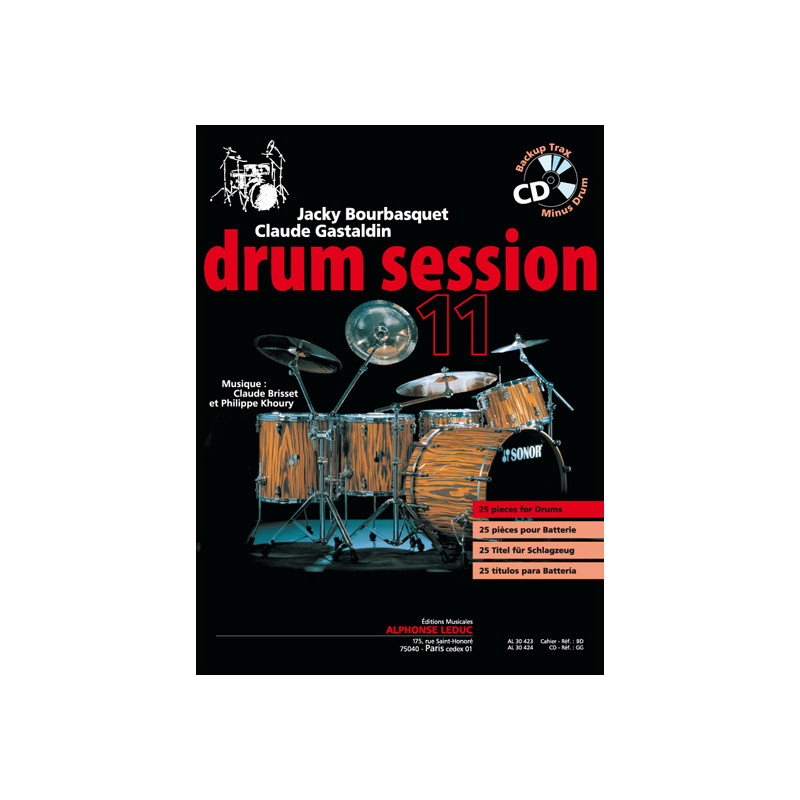 Drum Session 11 - Bourbasquet - Batterie (+ audio)