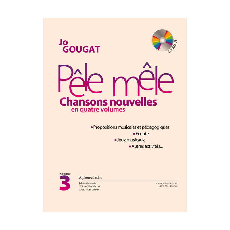 Pele Mele chansons Nouvelles Volume 3 - Gougat