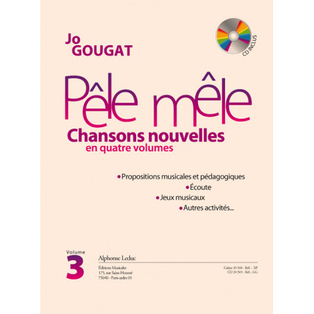 Pele Mele chansons Nouvelles Volume 3 - Gougat