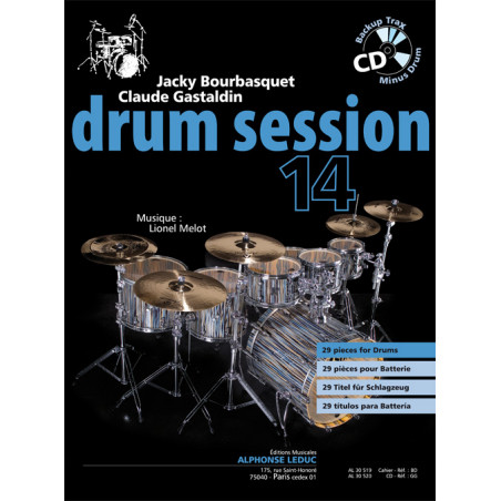 Drum Session 14 - Bourbasquet - Batterie (+ audio)