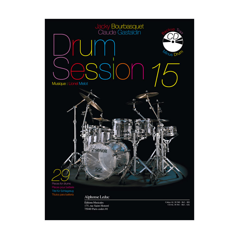 Drum Session 15 - Bourbasquet - Batterie (+ audio)
