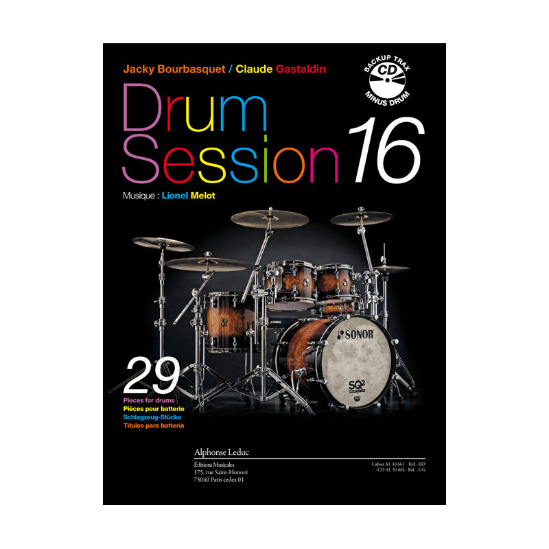 Drum Session 16 - Bourbasquet - Batterie (+ audio)