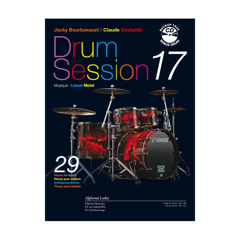 Drum Session 17 - Bourbasquet - Batterie (+ audio)