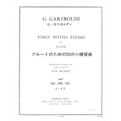 Petite Etudes(20) Op.132 - Giuseppe Gariboldi - Flute