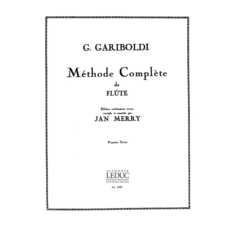 Methode Complete 1 Op.128 - Giuseppe Gariboldi - Flute
