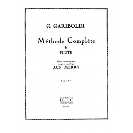 Methode Complete 1 Op.128 - Giuseppe Gariboldi - Flute