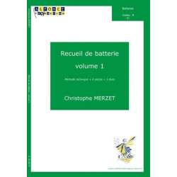 Recueil De Batterie, Volume 1 - Christophe Merzet