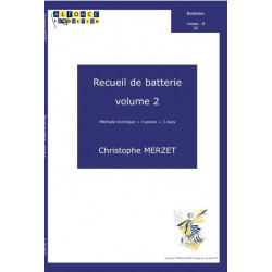 Recueil De Batterie, Volume 2 - Christophe Merzet