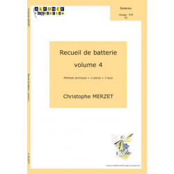 Recueil De Batterie, Volume 4 - Christophe Merzet