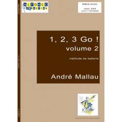 1, 2, 3, GO ! Volume 2 - Andre Mallau - Batterie