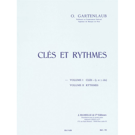 Cles Et Rythmes Volume 1 5 Cles Et 7 Cles - Gartenlaub
