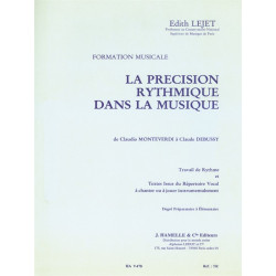 Precision Rythmique Dans Musique - Prep Elem - Edith Lejet