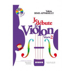Je Débute le Violon - vol. 2 - Valerie Bime-Apparailly (+ audio)