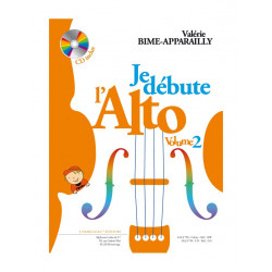 Je Débute l'Alto - vol. 2 - Valerie Bime-Apparailly (+ audio)