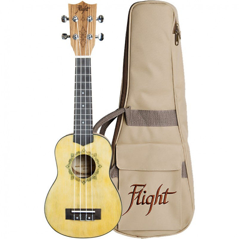 Flight DUS330 - ukulele soprano Relic (+ housse)