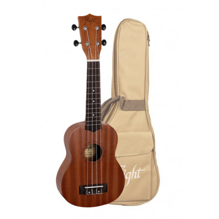Flight NUS310 - ukulele soprano - Sapele (+ housse)