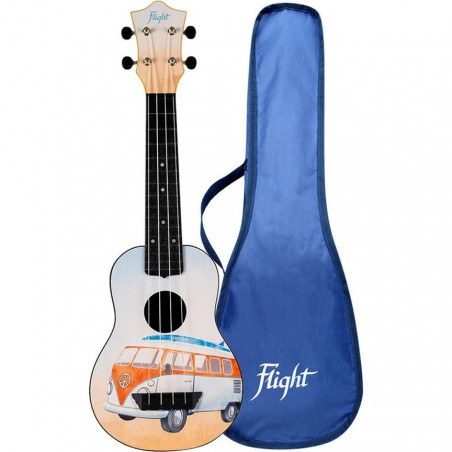 Flight TUS25 - ukulele travel en ABS Bus/Campervan