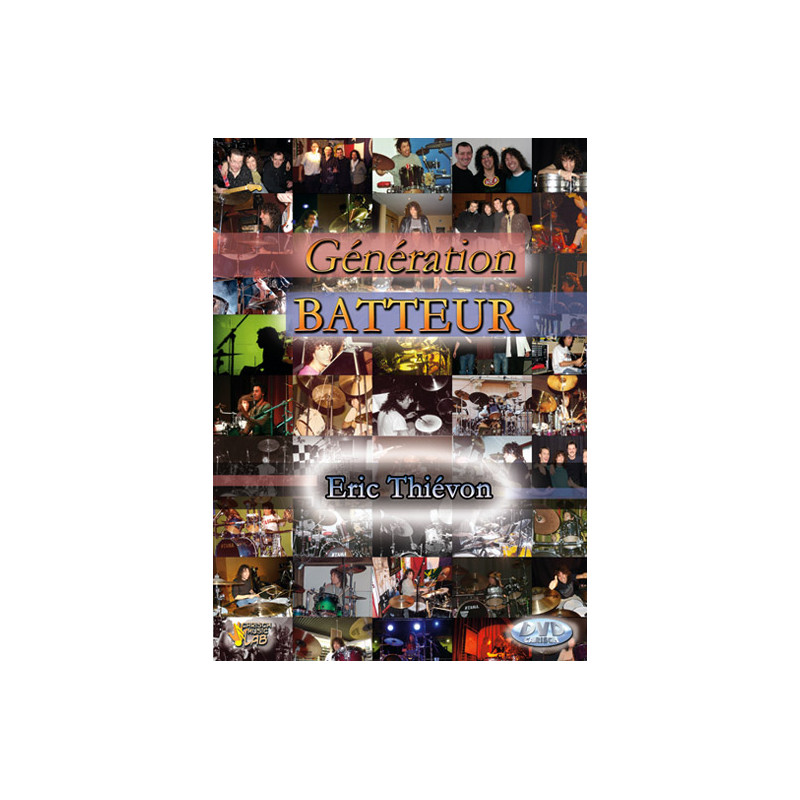 DVD Génération Batteur  - Eric Thiévon