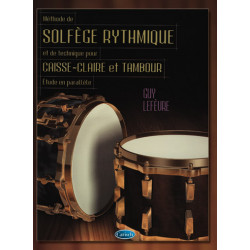 Méthode de Solfège Rythmique et technique - Guy Lefèvre